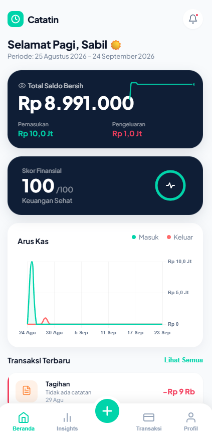 Catatin Arus Kas
